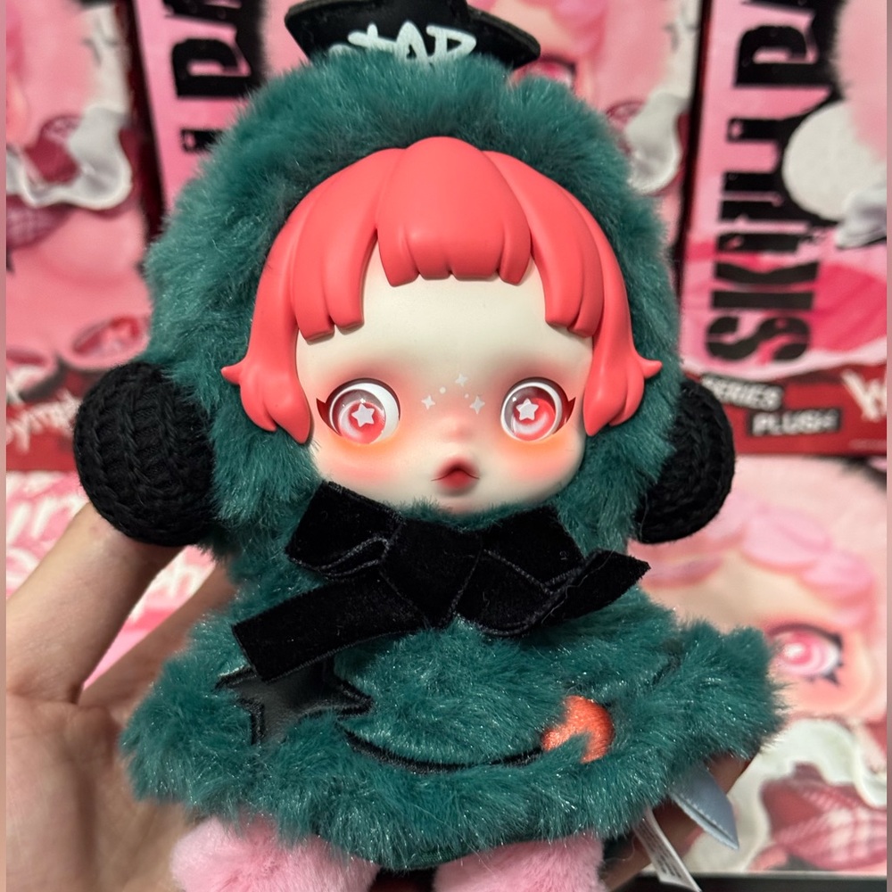 Authentic POP MART Skull Panda Winter Symphony Series Plush - Partita - Picture 1 of 6